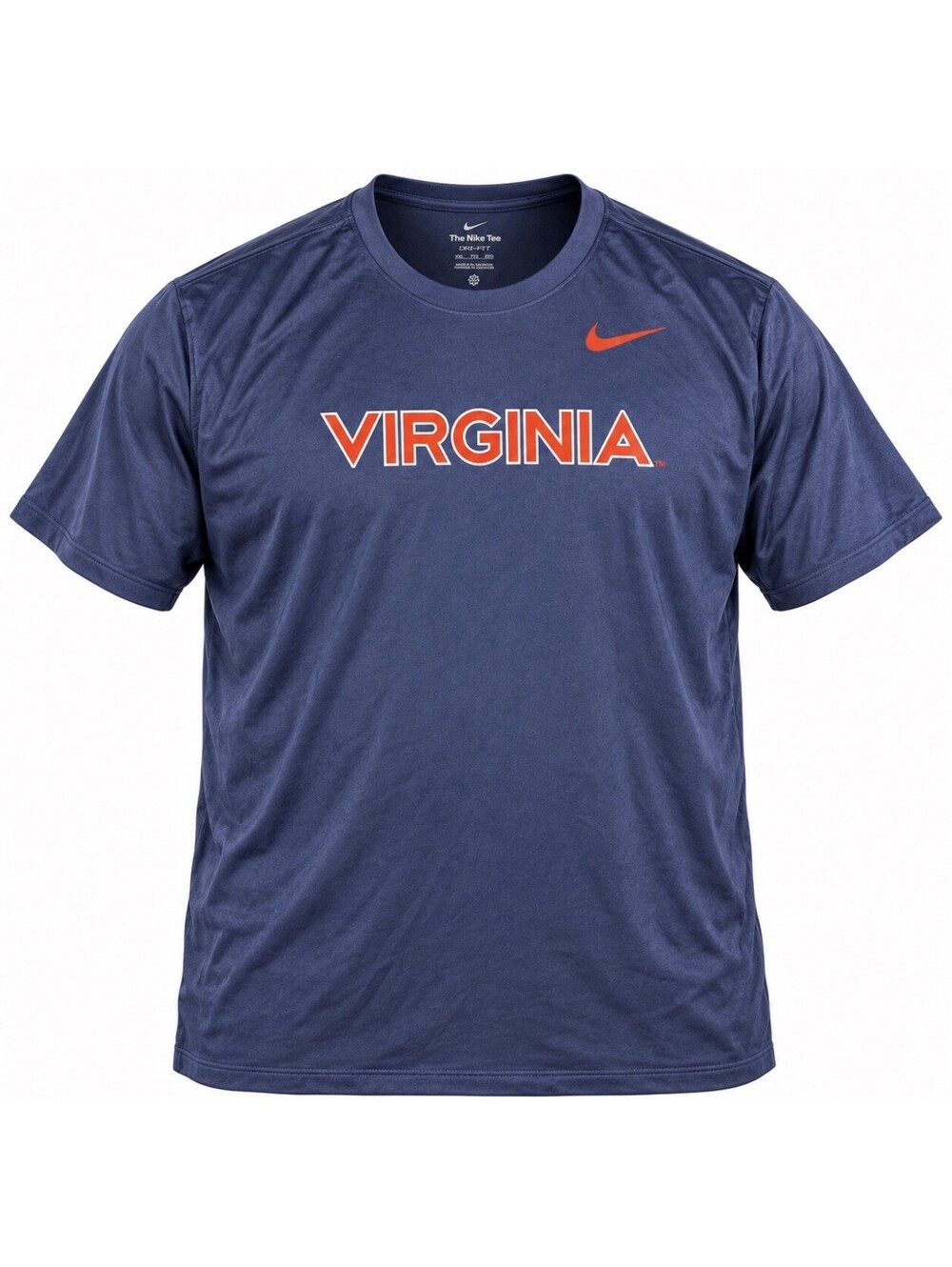 Nike Virginia Cavaliers Dri-FIT T-Shirt Men’s XXL 2XL Navy Blue NCAA UVA NWT